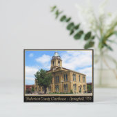 Carte Postale Palais de justice du comté de Robertson - Springfi (Debout devant)