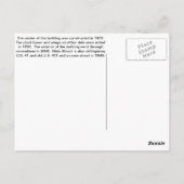 Carte Postale Palais de justice du comté de Robertson - Springfi (Dos)