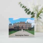 Carte Postale Palais de Kensington (Debout devant)