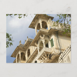 Carte Postale Palais de la ville, Udaipur, Rajasthan, Inde