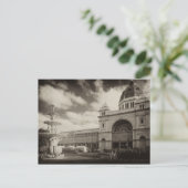 Carte Postale Palais de l'Exposition Royale, Melbourne, Australi (Debout devant)