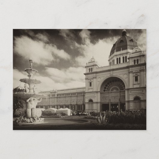 Carte Postale Palais de l'Exposition Royale, Melbourne, Australi (Devant)