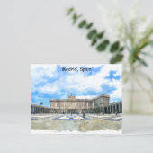 Carte Postale Palais de Madrid (Debout devant)