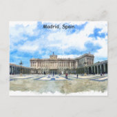 Carte Postale Palais de Madrid (Devant)