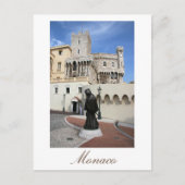Carte Postale Palais de Monaco (Devant)