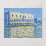 Carte Postale Palais de Monet Doge Impressionnisme Vintage<br><div class="desc">Cette peinture à l’huile réalisée à Venise en 1908 est "Le Palais Ducal". Il a été créé par l'impressionniste français Claude Oscar Monet (1840-1926).
   C'est le n° 237 de notre série Beaux-Arts.</div>