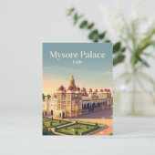 Carte Postale Palais de Mysore Inde (Debout devant)