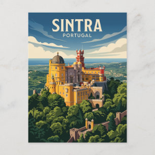 Carte Postale Palais de Pena, Sintra, Portugal