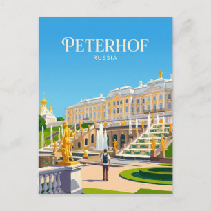 Carte Postale Palais de Peterhof Russie