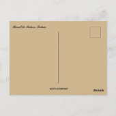 Carte Postale Palais de Rundale en Lettonie (Dos)