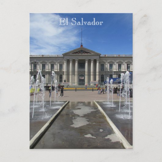 Carte Postale palais de san salvador (Devant)