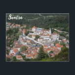 Carte Postale Palais de Sintra d'en haut à Sintra, Portugal<br><div class="desc">Palais de Sintra d'en haut à Sintra, Portugal</div>
