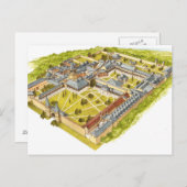 Carte Postale Palais de Topkapi. Istanbul Turquey. Vue aérienne (Devant / Derrière)