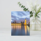 Carte Postale Palais de Westminster à Londres (Debout devant)