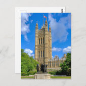 Carte Postale Palais de Westminster, Londres (Devant / Derrière)