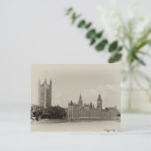 Carte Postale Palais de Westminster, Londres (Debout devant)