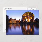 Carte Postale Palais des Beaux-Arts (Devant / Derrière)