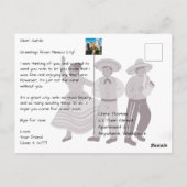 Carte Postale Palais des Beaux-Arts de Mexico (Dos)