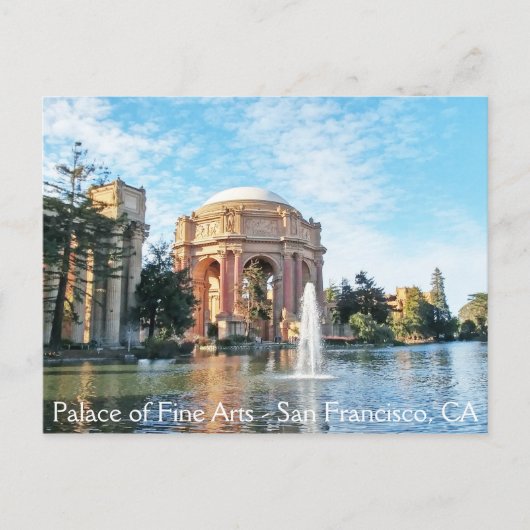 Carte Postale Palais des Beaux-Arts - San Francisco (Devant)
