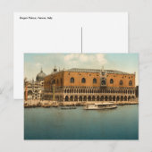 Carte Postale Palais des Doges I, Venise, Italie (Devant / Derrière)