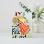 Carte Postale Palais des Glaces", Champs Elysées, Paris, 1893 (Debout devant)