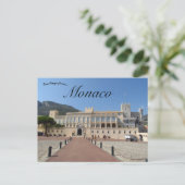 Carte Postale Palais des Princes de Monaco (Debout devant)