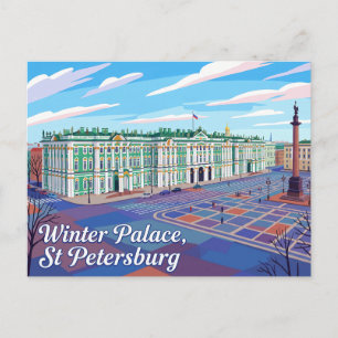Carte Postale Palais d'Hiver Russie