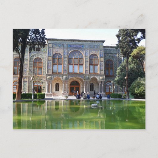 Carte Postale Palais du Golestan Téhéran Iran (Devant)