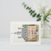 Carte postale Palais du Gouverneur (Debout devant)