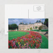 Carte Postale Palais du Luxembourg à Paris, France. (Devant / Derrière)