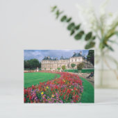Carte Postale Palais du Luxembourg à Paris, France. (Debout devant)