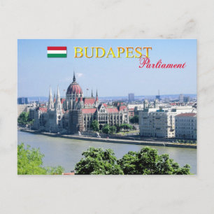 Carte Postale Palais du Parlement hongrois, Budapest
