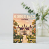 Carte Postale Palais Eggenberg Autriche (Debout devant)
