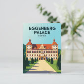 Carte Postale Palais Eggenberg Autriche (Debout devant)