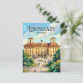 Carte Postale Palais Esterházy Autriche (Debout devant)
