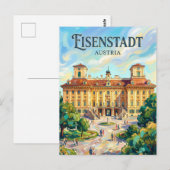 Carte Postale Palais Esterházy Autriche (Devant / Derrière)