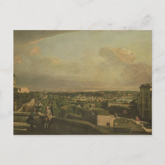 Carte Postale Palais et jardin Kaunitz, Vienne, 1759/60 (Devant)