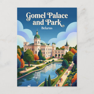Carte Postale Palais et parc de Gomel Biélorussie