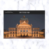 Carte Postale Palais fédéral Berne Suisse