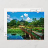 Carte Postale Palais Gyeongbokgung (Devant / Derrière)