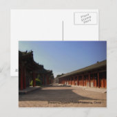 Carte Postale Palais impérial de Shenyang l Liaoning, Chine (Devant / Derrière)