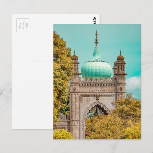 Carte Postale Palais Indien (Devant / Derrière)