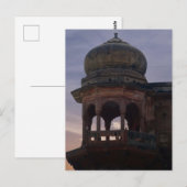 Carte Postale Palais indien (Devant / Derrière)