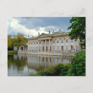 Carte Postale Palais Łazienki Varsovie Pologne