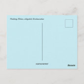 Carte Postale Palais mariage à Ashgabat Turkménistan (Dos)