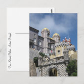 Carte Postale Palais national de Pena (Devant / Derrière)