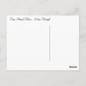 Carte Postale Palais national de Pena (Dos)