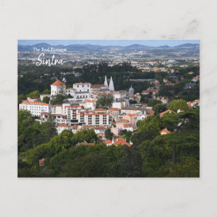 Carte Postale Palais national de Sintra, Portugal