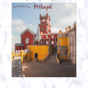 Carte Postale Palais Pena Sintra Portugal