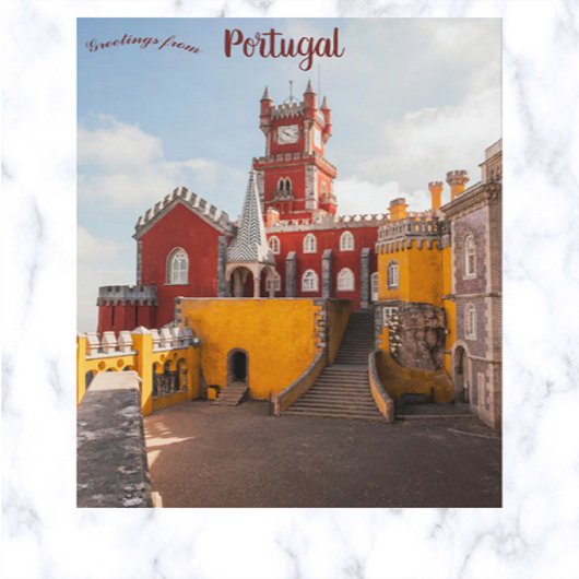 Carte Postale Palais Pena Sintra Portugal